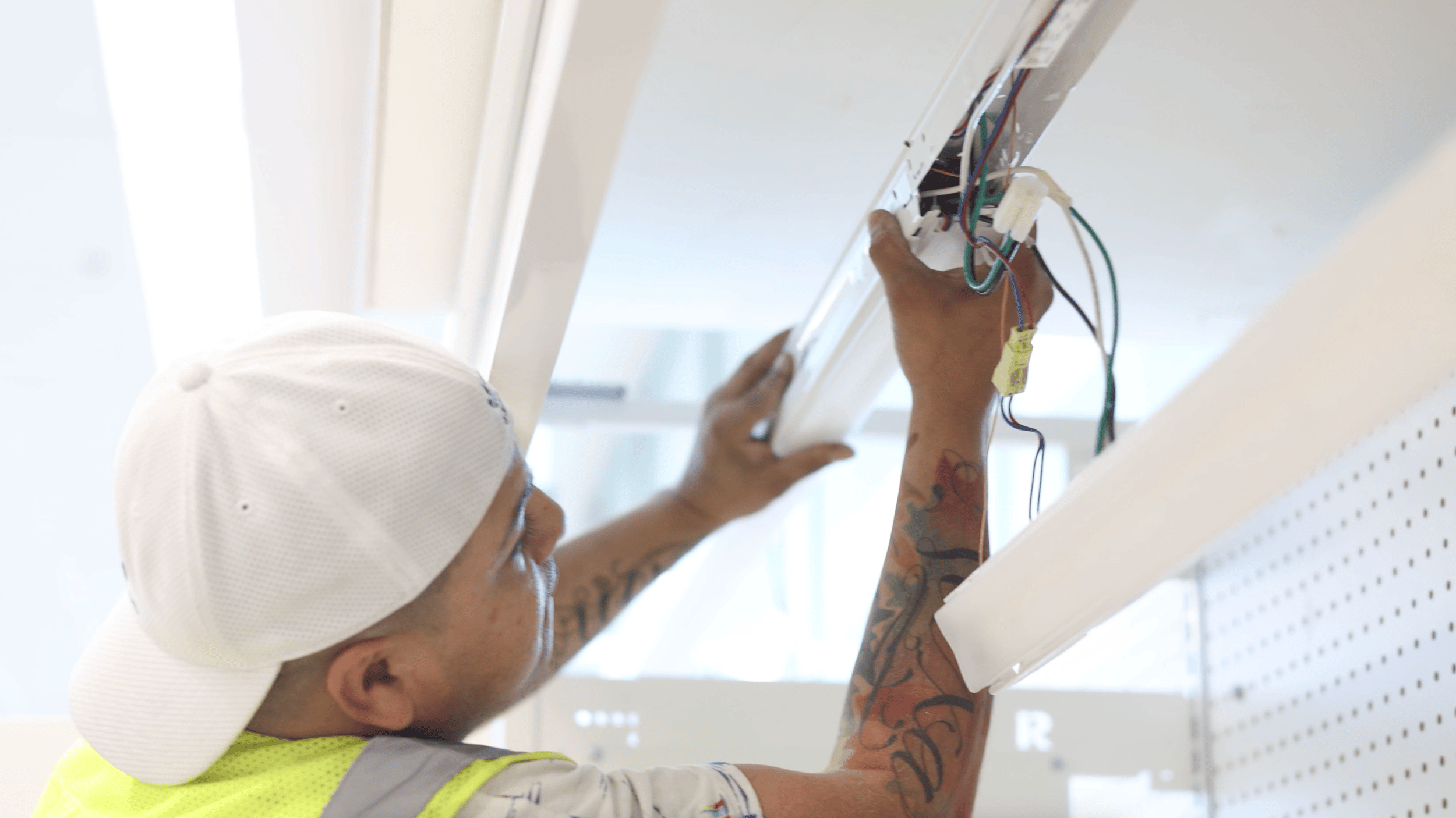 An army of skilled tradespeople