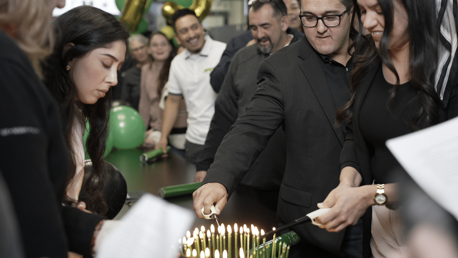 An On-site and Virtual Birthday Party
