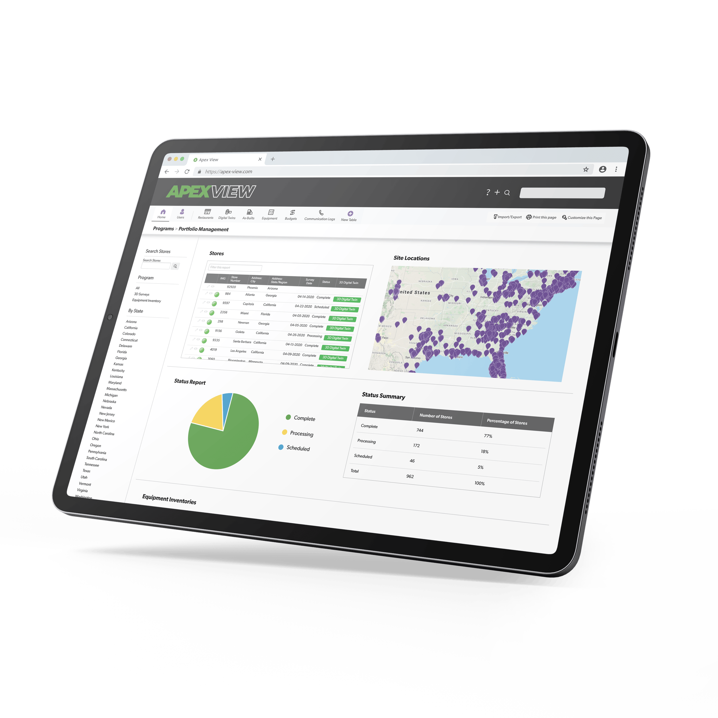 Apex View Dashboard