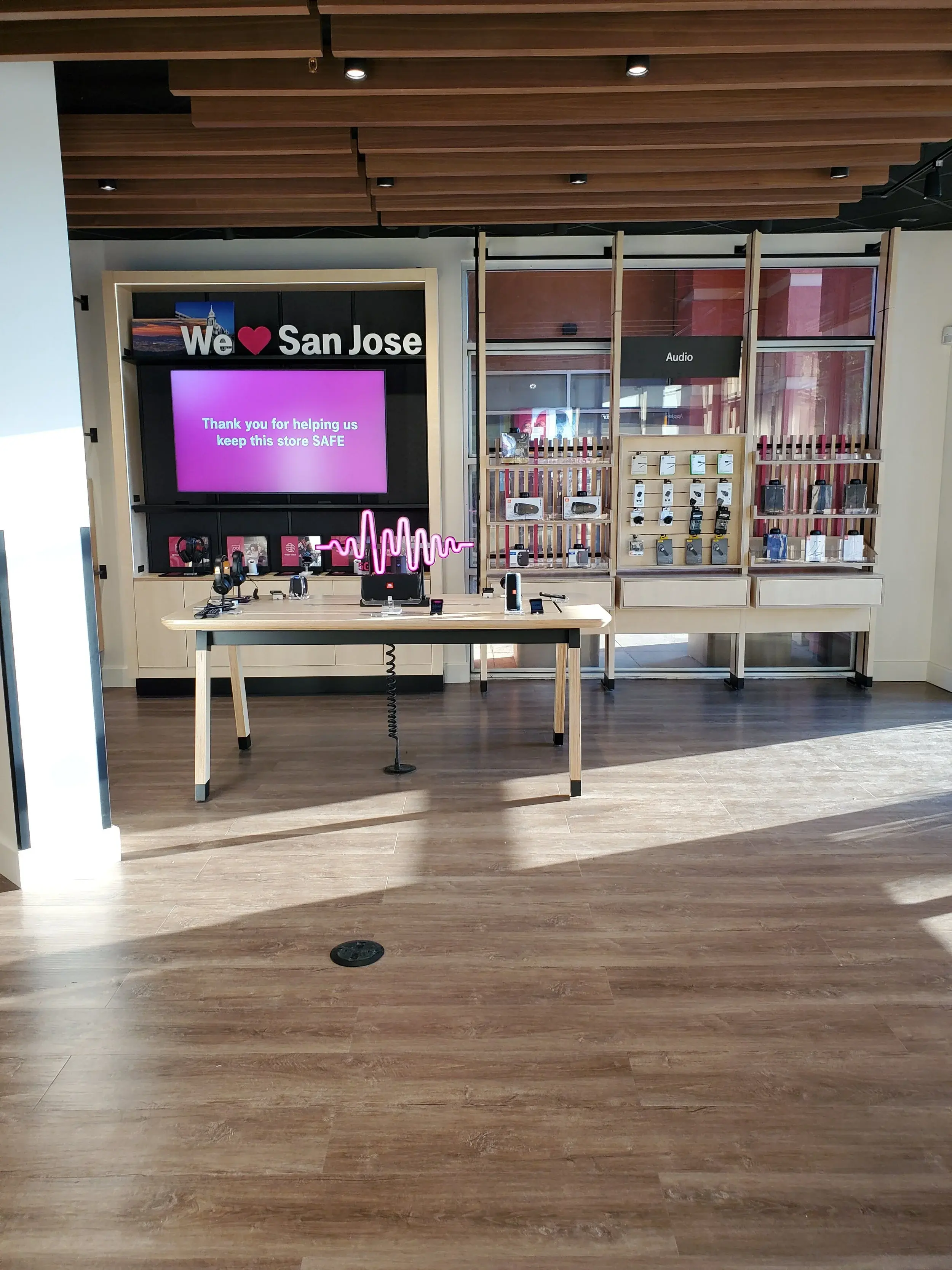Here are some examples of remodeled T-Mobile Stores: