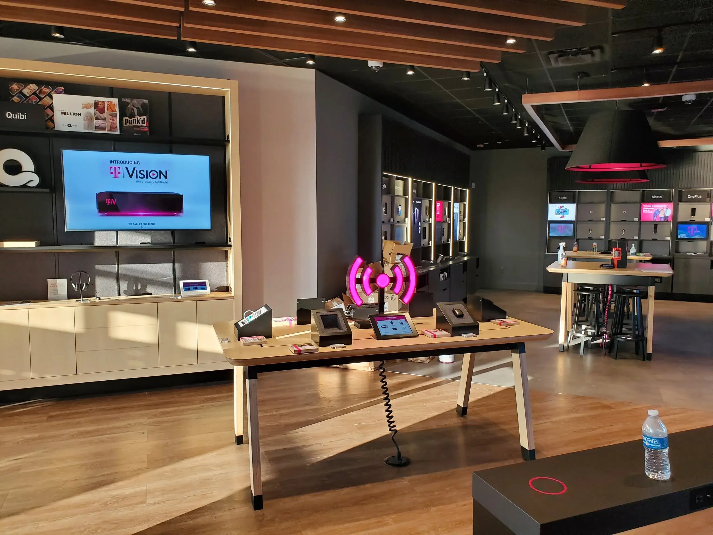 Here are some examples of remodeled T-Mobile Stores: