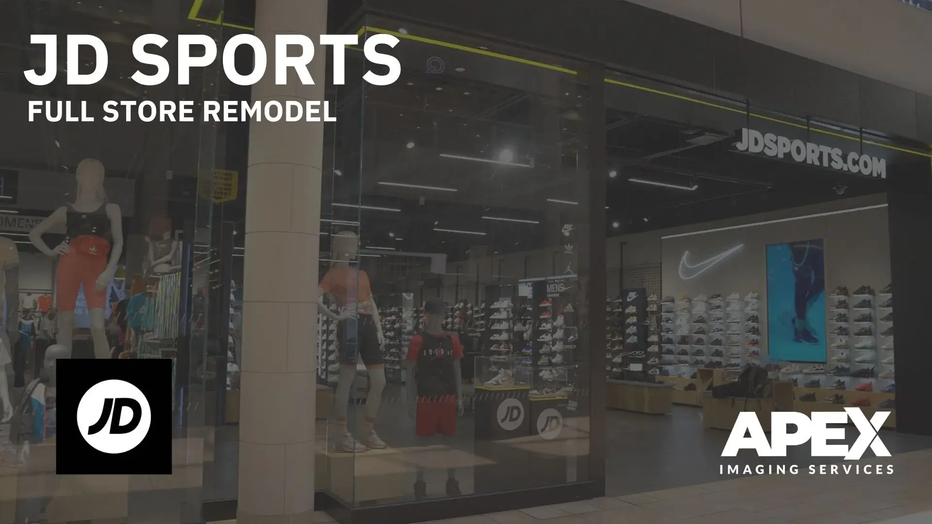 JD Sports | Finishline to JD Sports Full Store Remodel