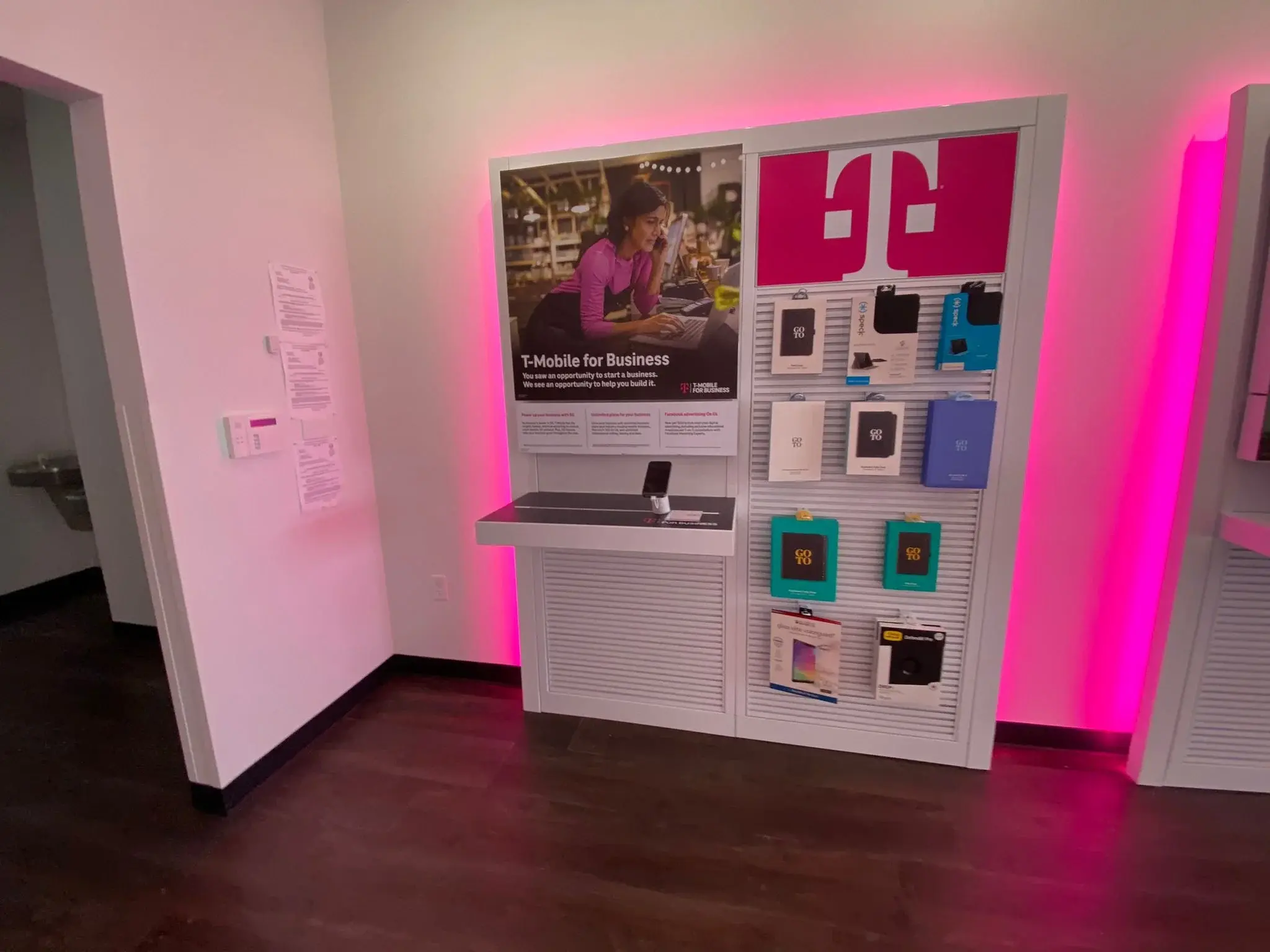 Here are some examples of remodeled T-Mobile Stores: